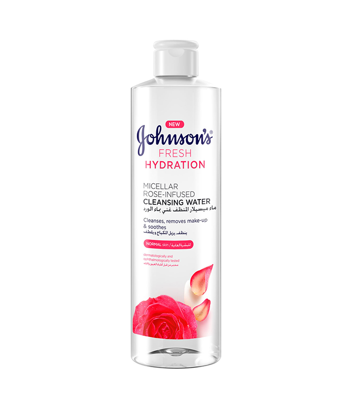 JOHNSON ROSE INFUSED MICELLAR CLEANSER WATER 400 M