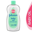 JOHNSON BABY OIL ALOE VERA  500 ML