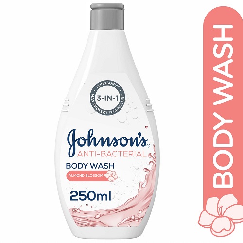 JOHNSON BODY WASH ANTI-BACT ALMOND BLOSSOM 250ML