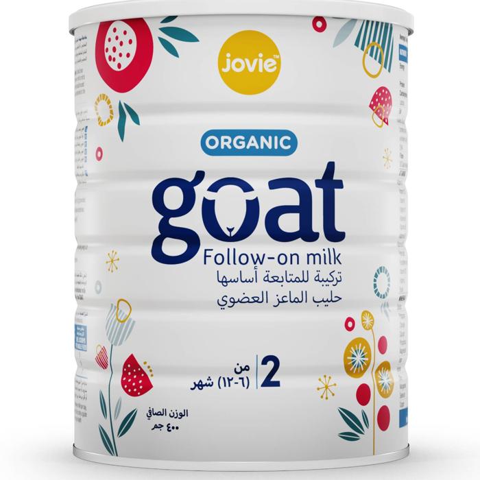 JOVIE GOAT ORGANIC FOLLOW ON MILK NO 2 400 GM 