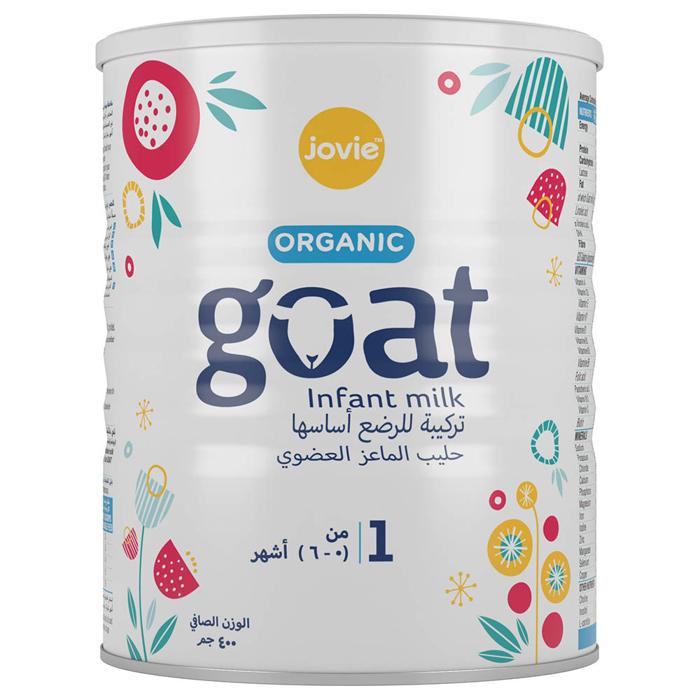 JOVIE GOAT ORGANIC INFANT MILK NO 1 400 GM