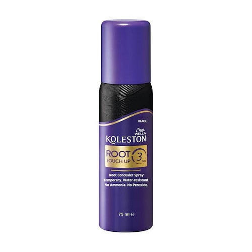 KOLESTONE ROOT TOUCH UP BLACK  SPRAY  75 ML 