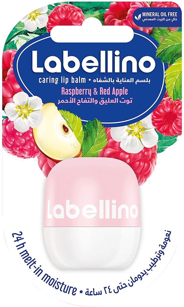 LABELLINO RASPBERRY And RED APPL LIP BALM 7G