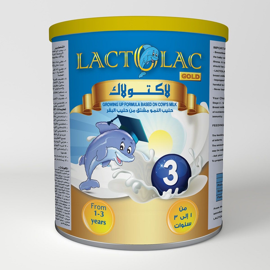 LACTOLAC GOLD NO 3 800 GM