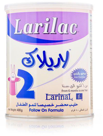 LARILAC NO 2 MILK 400 GM