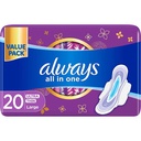 ALWAYS ALL IN ONE ULTRA THIN LARGE  20 Pad 1 Pack