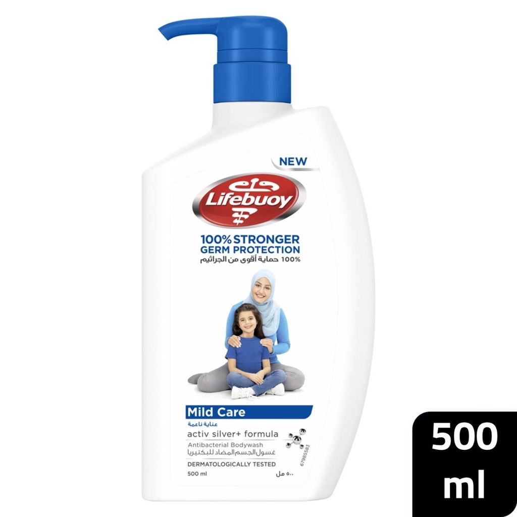 LIFEBUOY BODY WASH MILD CARE 500ML