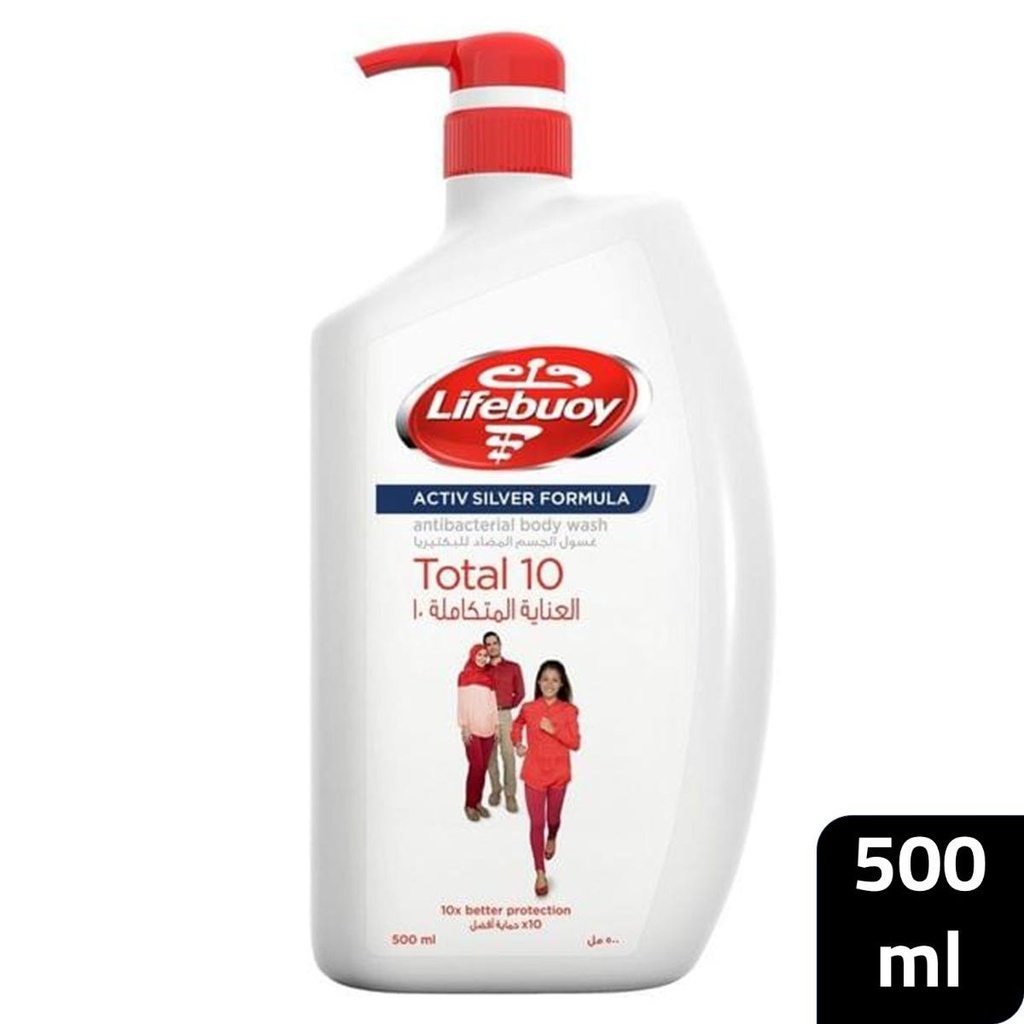 LIFEBUOY BODY WASH TOTAL 500ML