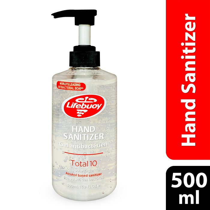 LIFEBUOY HAND SANITIZER 500  ML 