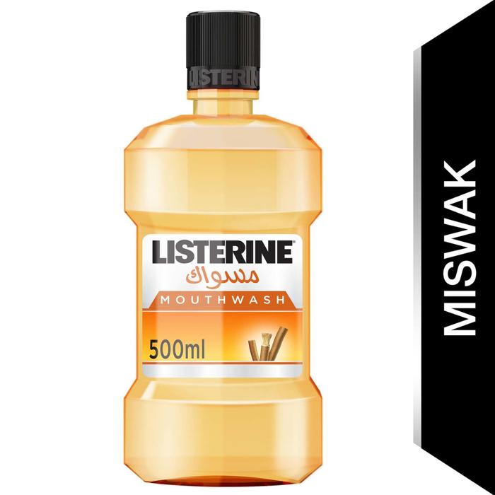 LISTERINE MISWAK MOUTH WASH 500 ML