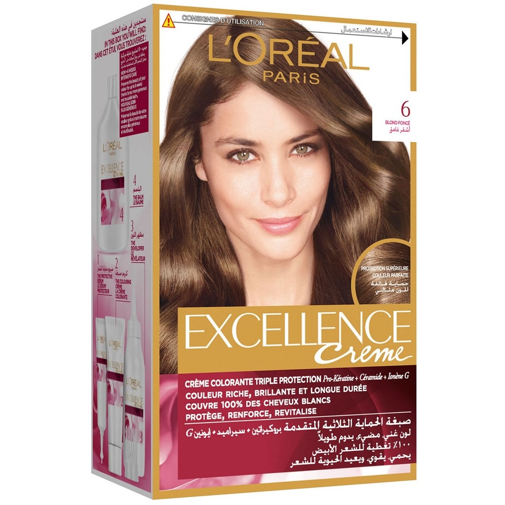 LOREAL EXCELLENCE H/C DARK BLONDE 6