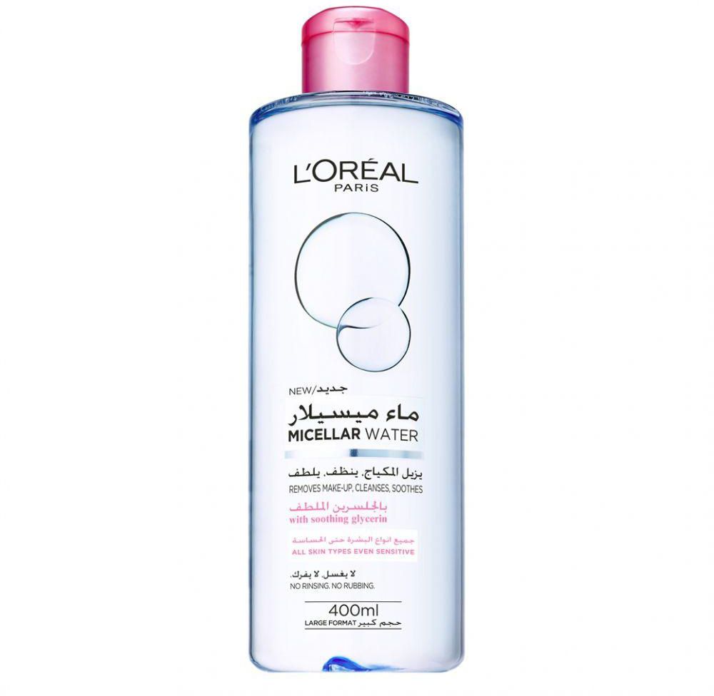 LOREAL PARIS MICELLAR WATER REMOVES MAKE UP CLENSE