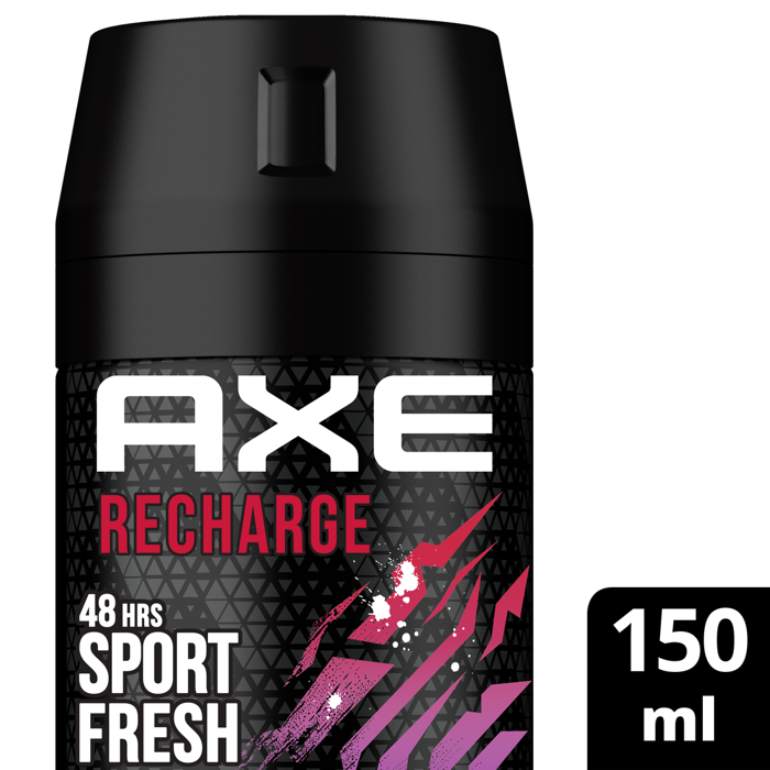 AXE RECHARGE SPORT FRESH SPRAY 150 ML