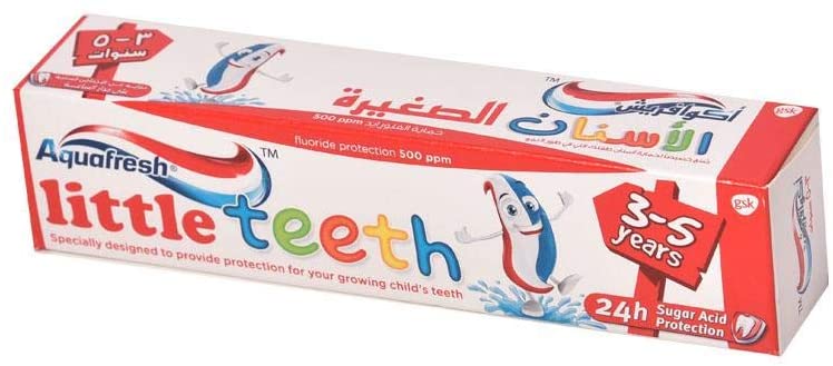 Aquafreesh Tooth Paste Little Teeth From 3-5 Years 50 ML