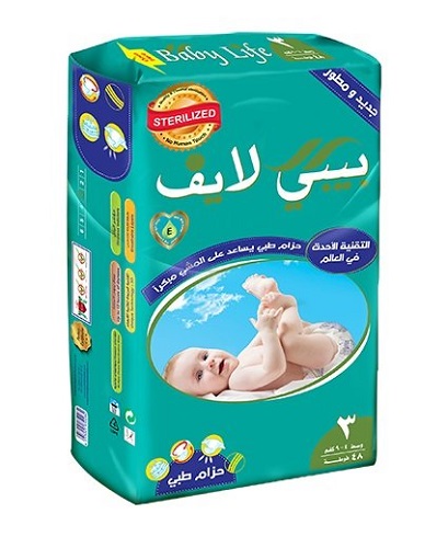 BABY LIFE NO 3  MEDIUM 48 Diaper 1 Pack