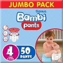 BAMBI PANTS NO4 LAREG 50 Diaper  1 Pack