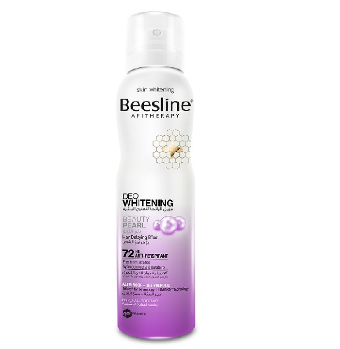 BEESLINE DEO WHITINING BEAUTY PEARL SPRAY 150 ML  