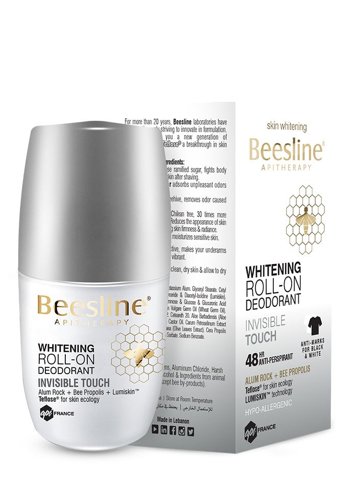 BEESLINE WHITENING DEO ROLL INVISIBLE TOUCH 50ML