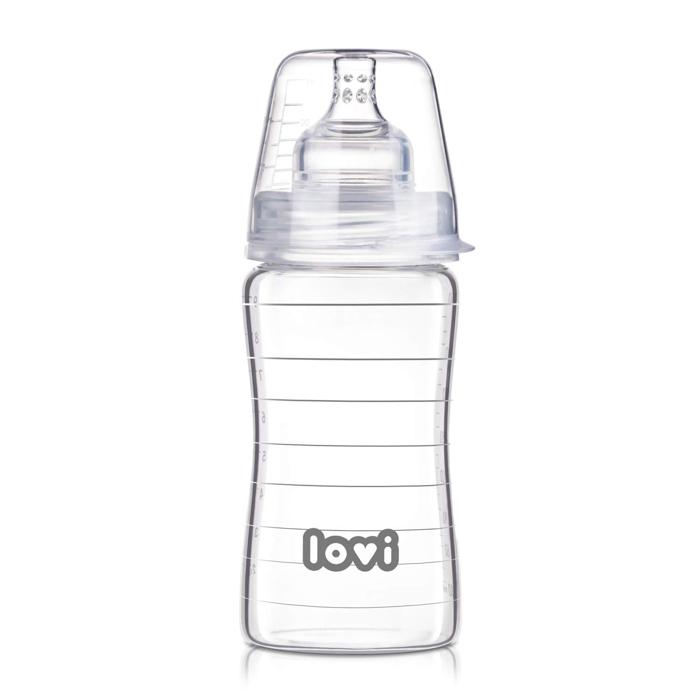 LOVI BOTTLE GLASS 250 ML PURE 74/200