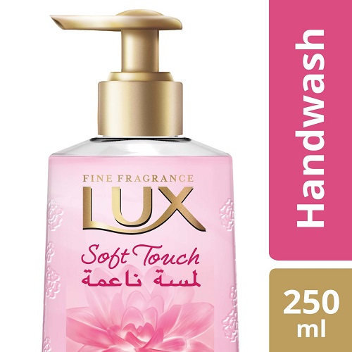 LUX HAND WASH SOFT&TOUCH (ROSE)  250 ML