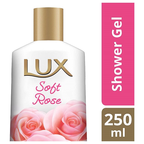 LUX SHOWER GEL SOFT ROSE 250ML