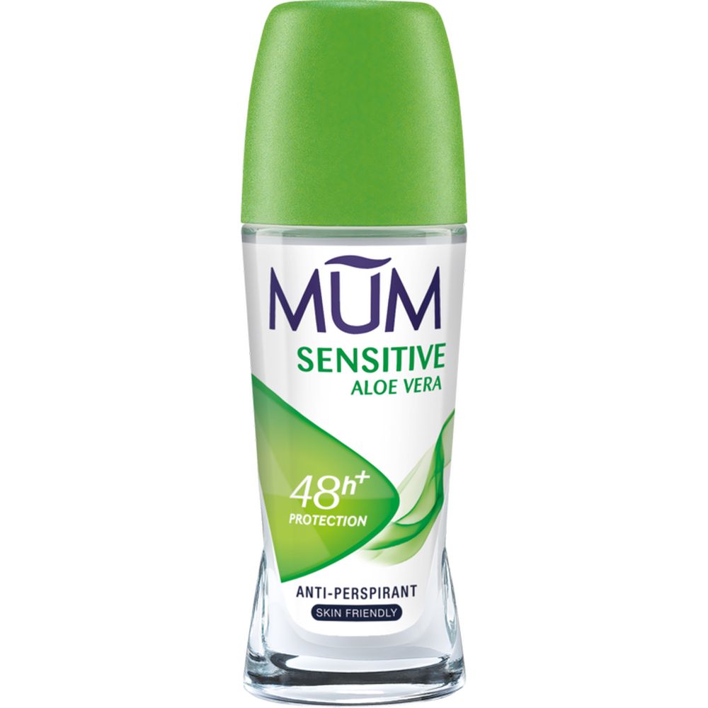 MUM DEO ROLL ON SENSNSITIVE  ALOVERA 50ML