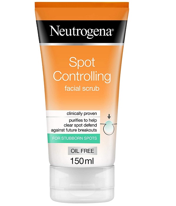 NEUTROGENA VISIBLY CLEAR SPORT CONTROL SCRUB 150 M