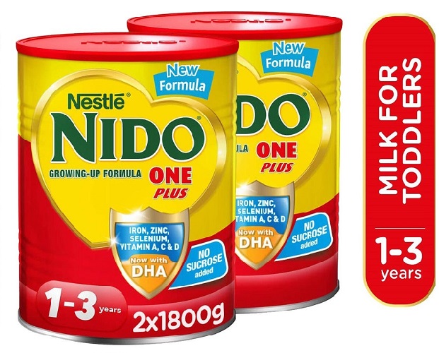 NIDO 1 PLUS 2 X 1800 GM TWIN PACK