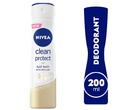 NIVEA CLEAN PROTECT WITH PURE ALUM SPRAY 200 ML 