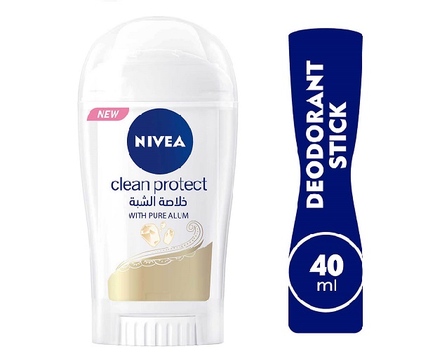 NIVEA CLEAN PROTECT WITH PURE ALUM STICK 40 ML 