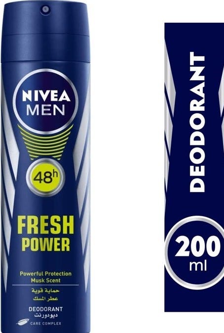 NIVEA DEO SPRAY  FRESH POWER 200 ML