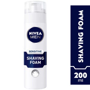 NIVEA FOR MEN SENSITIVE SHAVING FOAM 200 ML ART.NO