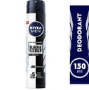 NIVEA INVISIBLE BLACK WHITE FOR MEN  SPRAY 150ML 8