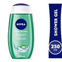 NIVEA SHOWER GEL FRESH ALOE 250 ML