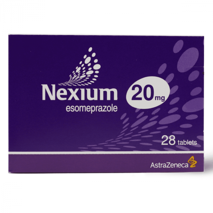 Nexium Ulcer Treatment 20 Mg 28 Pieces