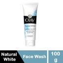 OLAY NATURAL WHITE FACE WASH 100 G