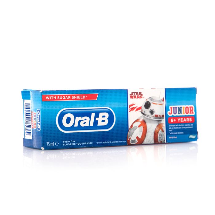 ORAL B JUNIOR STRAWBEERY MILD MINT 75 ML 