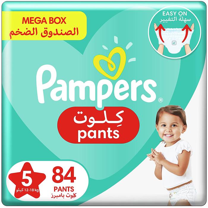 PAMPERS PANTS NO 5  84 DIAPER 1 Pack