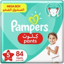 PAMPERS PANTS NO 5  84 DIAPER 1 Pack