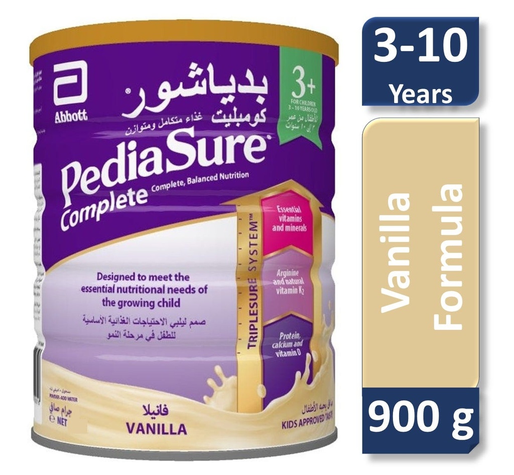 PEDIASURE COMPLETE VANILLA NO 3 PLUS 1600 GM 