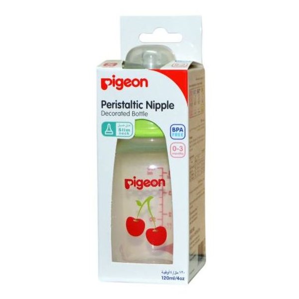 PIGEON PERISTA  NIPPLE BOTTLE FRUIT 120  ML 4176