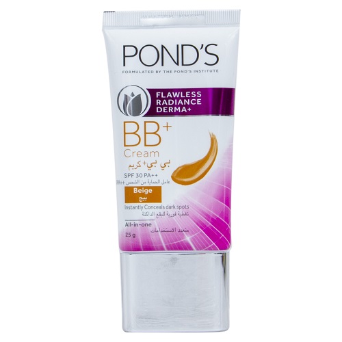 PONDS FLAWLESS RADIANCE DERMA BB CREAM BEIGE 25G