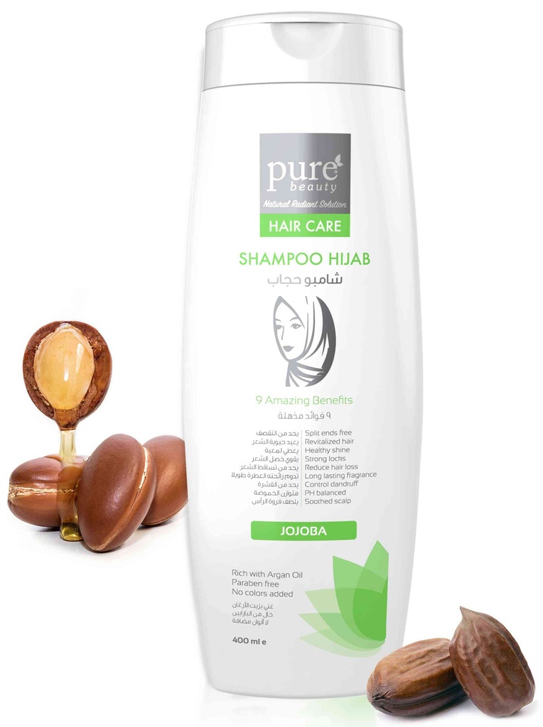 PURE BEAUTY HIJAB SHAMPOO JOJOBA 400 ML 