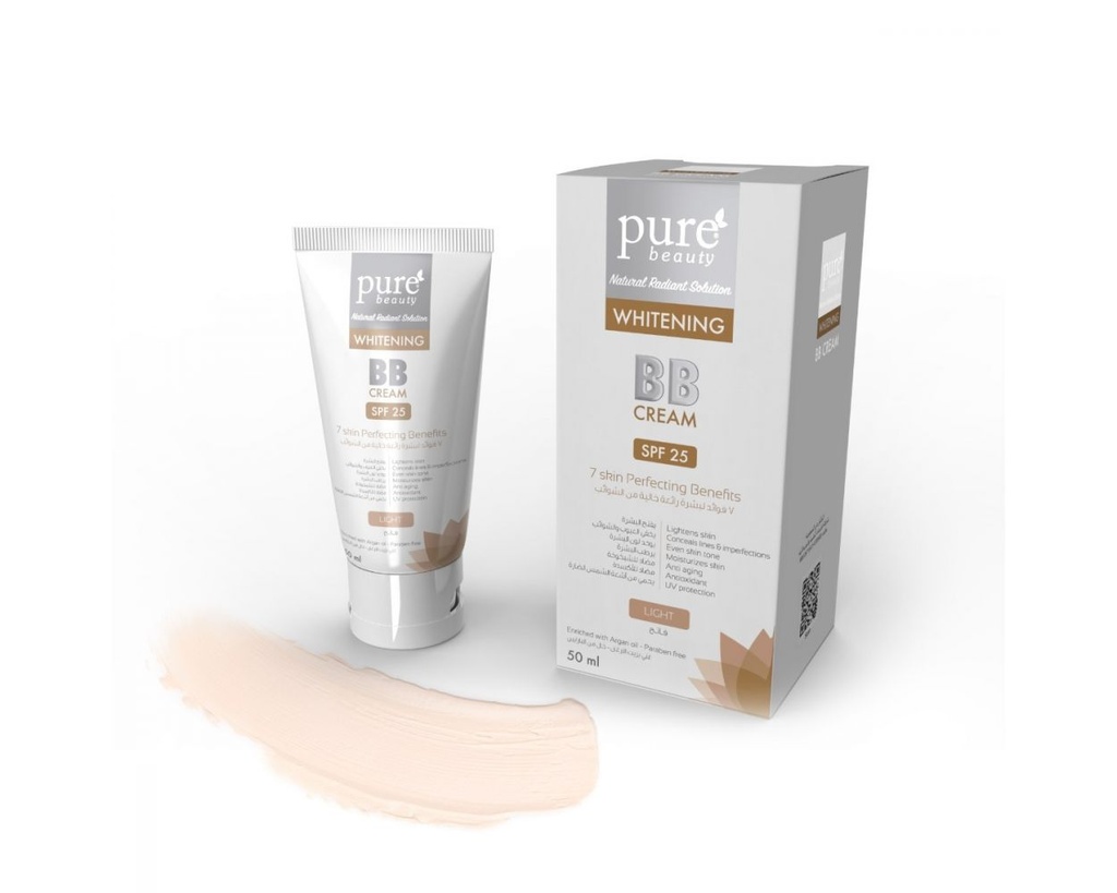 PURE BEAUTY WHITE BB CREAM LIGHT 50 ML 