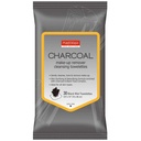 PUREDERM CHARCOAL MAKE UP CLEANSING TISSUES 30 PC