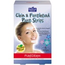 PUREDERM CHIN And FORE HEAD PORE STRIPS 6 STRIPS