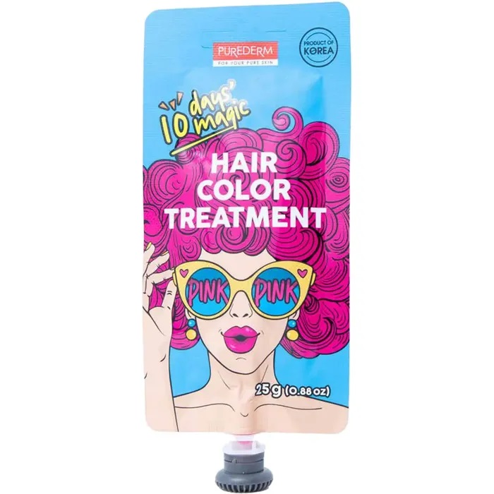 بيوريدرم  صبغة لون وردي