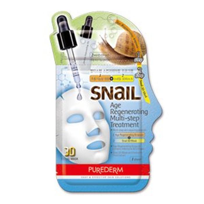 PUREDERM SNAIL AGE REGENE MULTI STEP TREATMENT MASK