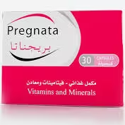 Pregnata Dietary Supplement Vitamins and Minerals 30 Pieces