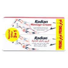 RADIAN MASSAGE CREAM 100G 3+1FREE